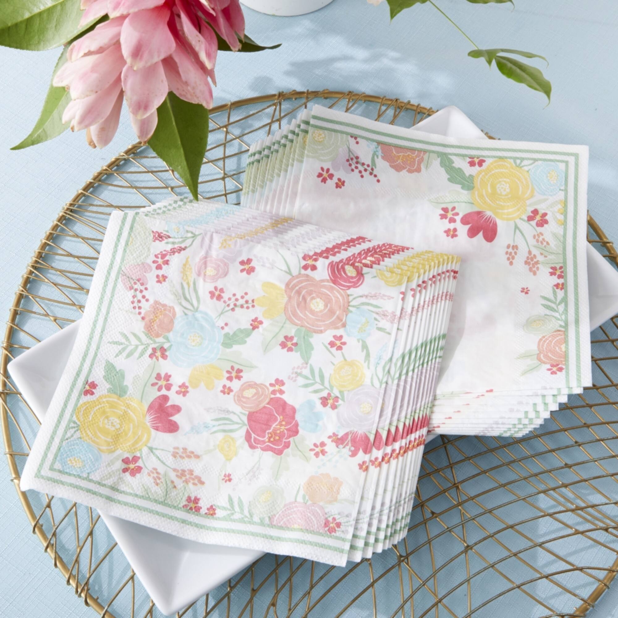 Kate Aspen® Garden Blooms Napkins, 30ct.